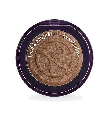 Yves Rocher COULEURS NATURE Eye Shadow COULEUR VÉGÉTALE Brun Acajou Nacré, Single Eye Shadow in Light Brown, 1 x Tin 2.5 g, ‎brun nacré