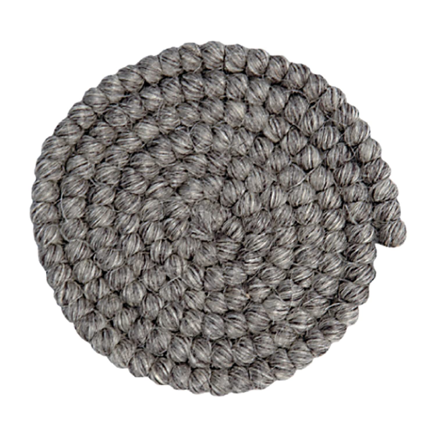 Grimas Wool Crepe 1m Medium Grey 14 Braided Dyed Sheep\'s Wool for Creating Beards, Sideburns, Eyebrows, Body Hair and More