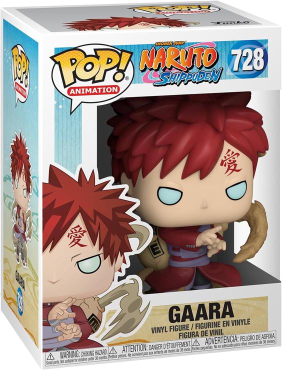 Funko Pop! Animation: Naruto - Gaara - Vinyl Collectible Figure - Gift Idea - Official Merchandise - Toy for Children and Adults - Anime Fans - Model Figure for Collectors and Display