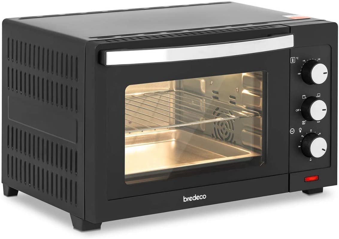 Bredeco BCMO-38L Mini Oven Mini Oven Table Oven 1600 W 30 L 5 Programmes