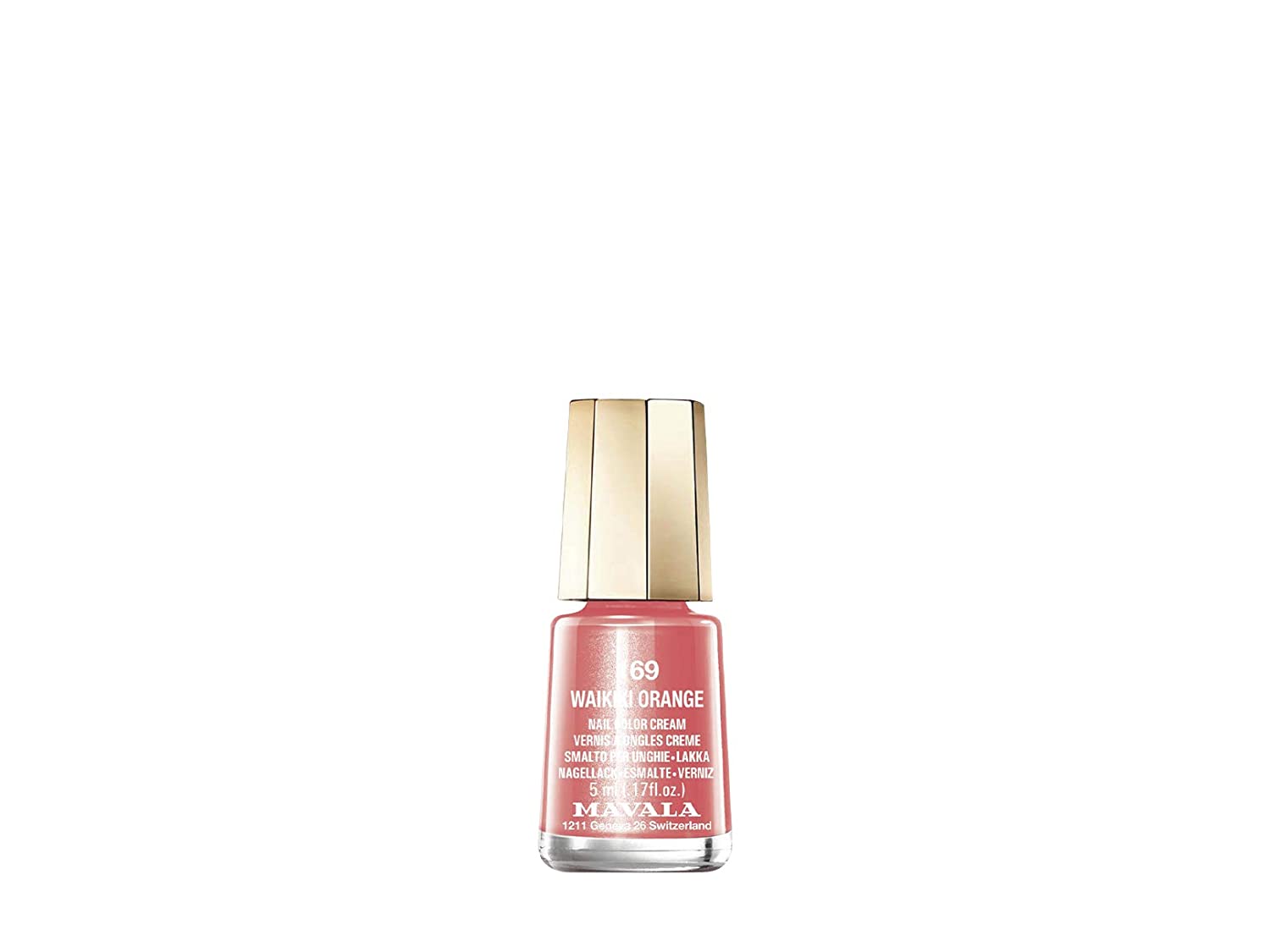 MAVALA Women\'s Nail Polish 169 Waikiki Orange, ‎169: