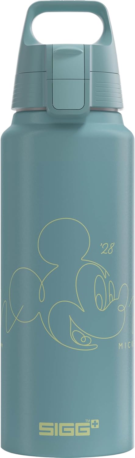 Sigg - Aluminum Water Bottle - WMB ONE - Made in Switzerland - ClimatePartner Certified - Suitable for Carbonated Drinks - Leakproof - Featherlight - BPA-free - Outdoor - 0.75L & 1L