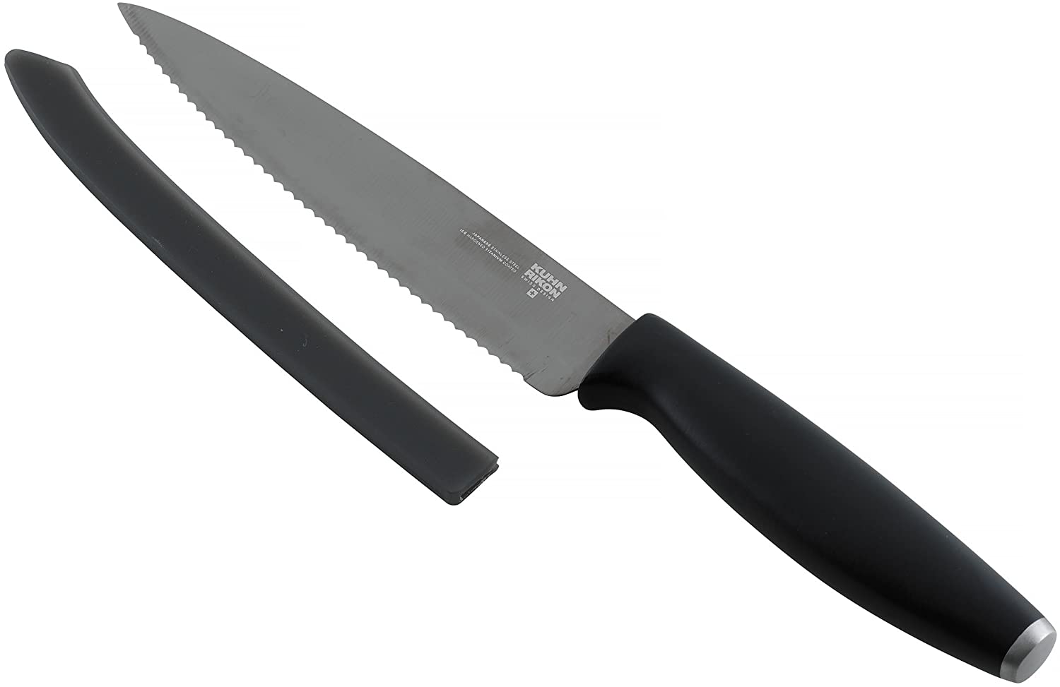 \'Kuhn Rikon 26588 Utility Knife colori, Stainless Steel, Graphite, 8 \"x 2 x 0.5 cm
