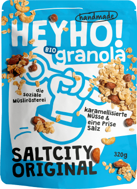 HEYHO! HEYHO! Granola, SaltCity Original, 320 G