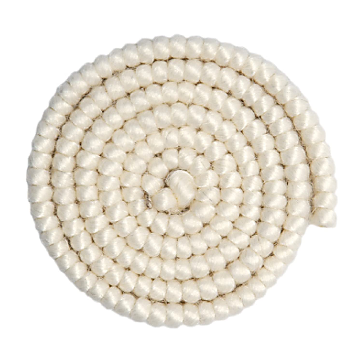 Grimas Wool Crepe, 1 m, White 01, Braided Dyed Sheep\'s Wool for Creating Beards, Sideburns, Eyebrows, Body Hair and More