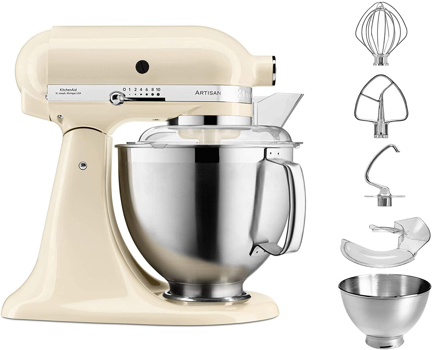 Kitchenaid ARTISAN 5KSM185PSEAC Kitchen mixer Cream