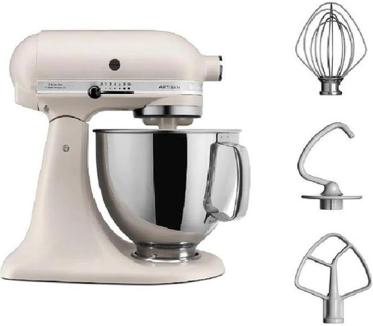 Kitchenaid 5KSM125EMH 4.8L Food Processor, Milkshake White
