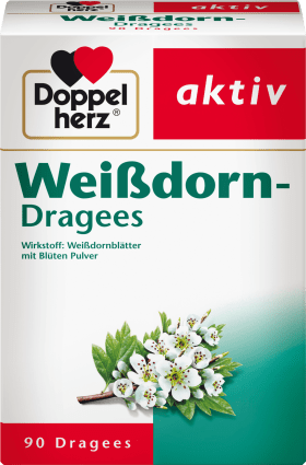 Doppelherz Weissdorn Dragees, 90 Pcs