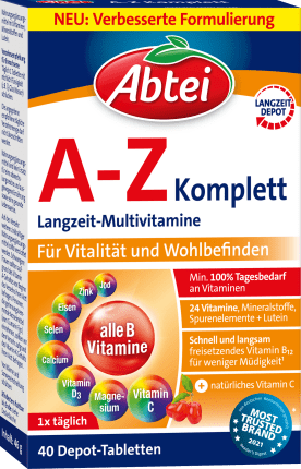 Abtei A-Z Complete tablets 40 pcs, 46 g