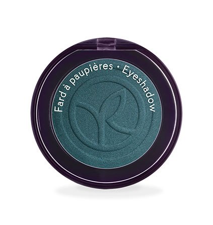 Yves Rocher Couleurs Nature Eye Shadow Couleur Végétal Bleu Volubilis Nacré, Single Eye Shadow in Petrol Blue, 1 x 2.5 g Tub, ‎bleu nacré