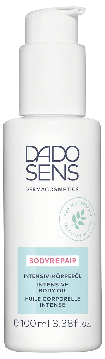 DADO SENS Body Repair Intensive Body Oil 100 ml – Strengthens the Natural Skin Barrier, Preserves Skin Moisture & Improves the Appearance of the Skin – for Stressed Skin and Stretch Marks