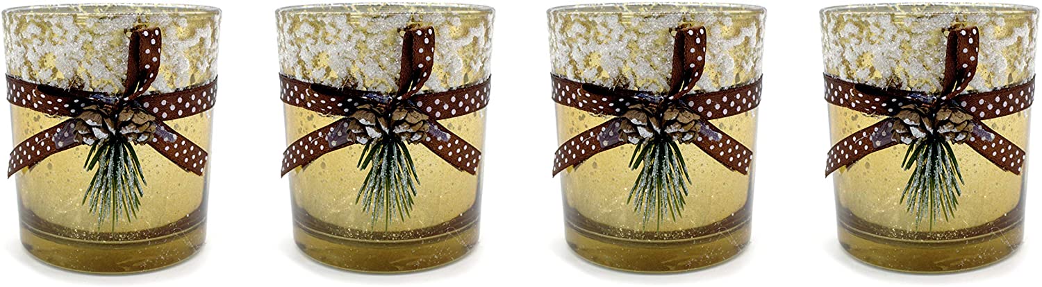 DARO DEKO Glass Tea Light Holder