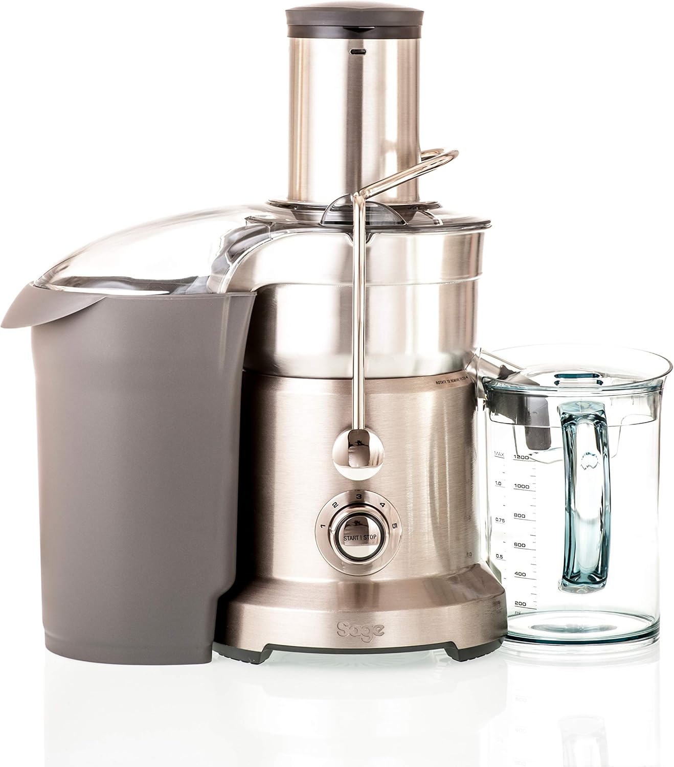 Sage Store Sage BJE820UK the Nutri Juicer Pro Centrifugal Juicer - Silver