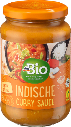 dmBio Sauce, Indian curry Sauce, 325 ml