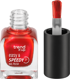 trend !t up Nail Polish Easy & Speedy Nail Polish red 100, 6 ml