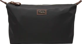 Soapland toiletry bag nylon black/brown, 1 pc