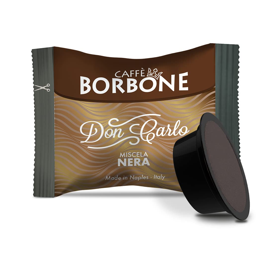 Caffè Borbone Coffee Don Carlo, Black Blend - 100 Capsules