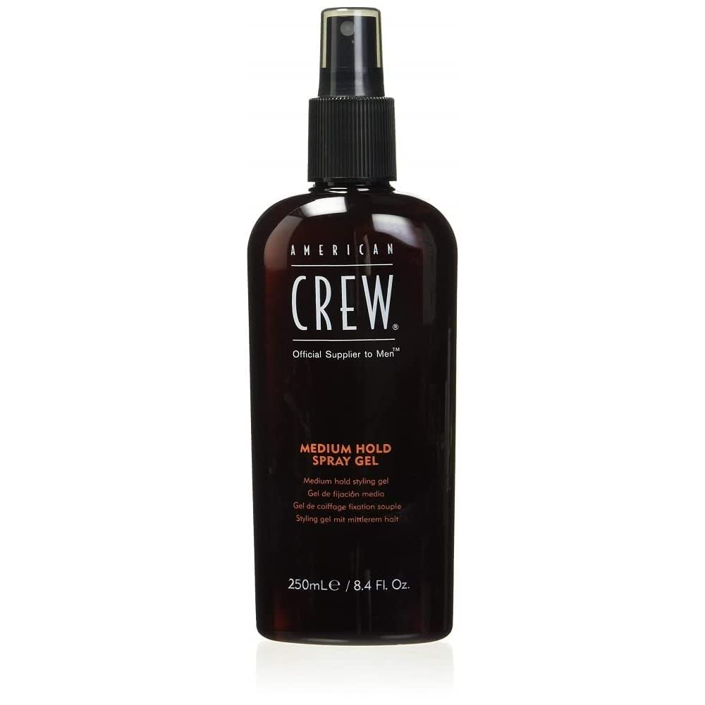 AMERICAN CREW Medium Hold Spray Gel Medium Hold, Pack of 1 (1 x 250 ml)