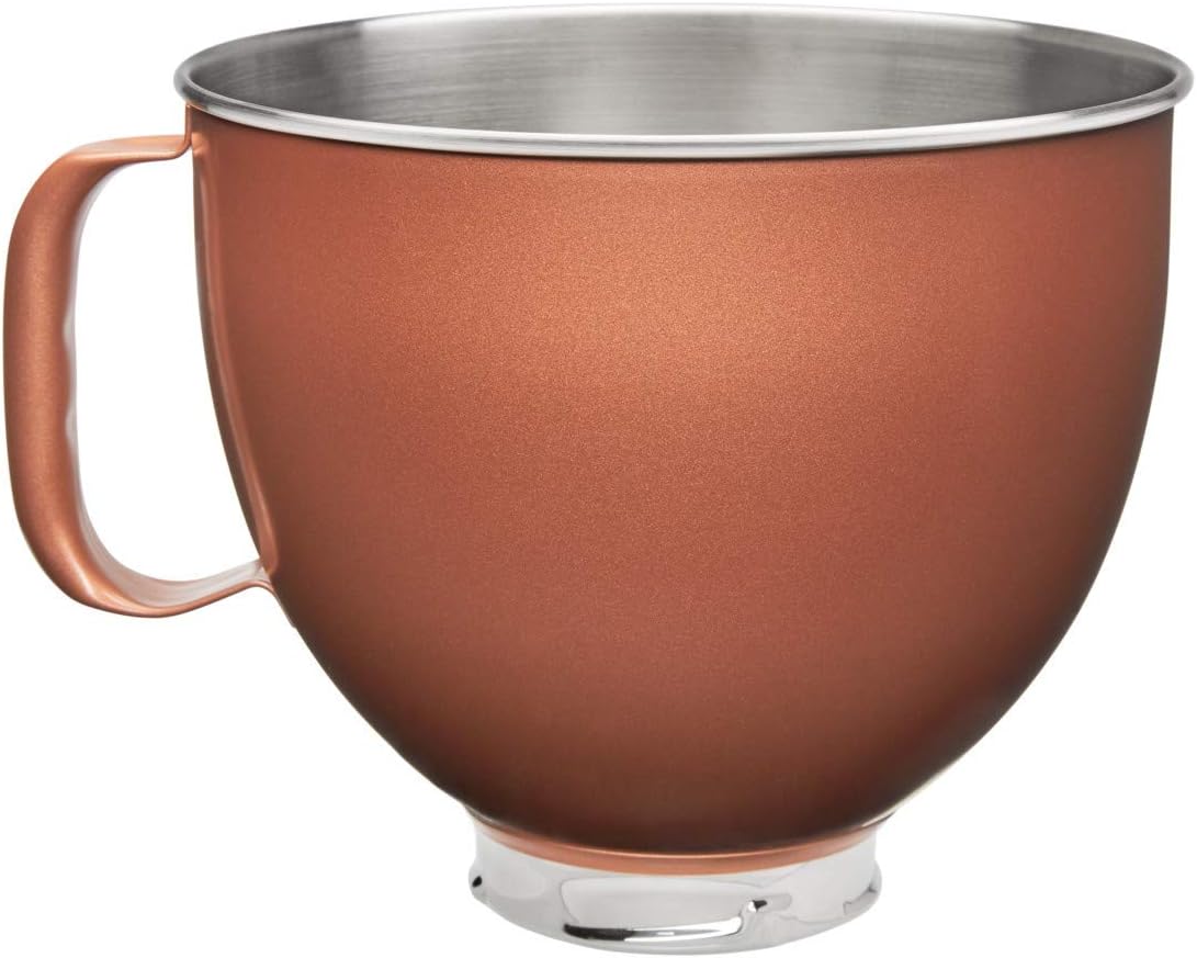 KitchenAid 5KSM5SSBCE Bowl Stainless Steel Copper Pearl