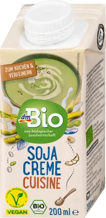 dmBio Soy Creme Cuisine, 200 ml