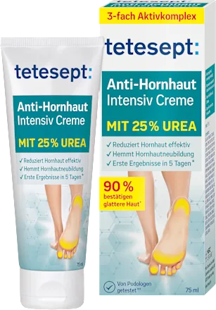 Foot cream anti-callus 25% urea, 75 ml