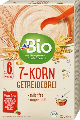 dmBio Cereal porridge 7-grain from the 6th month, 250 g