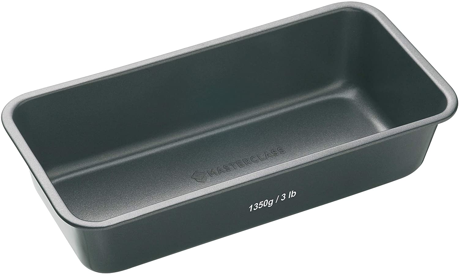 KitchenCraft Master Class KCMCHB8 non-stick box mold, steel, gray, 28x13 cm