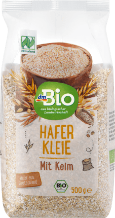 dmBio Oat bran with germ Naturland, 500 g