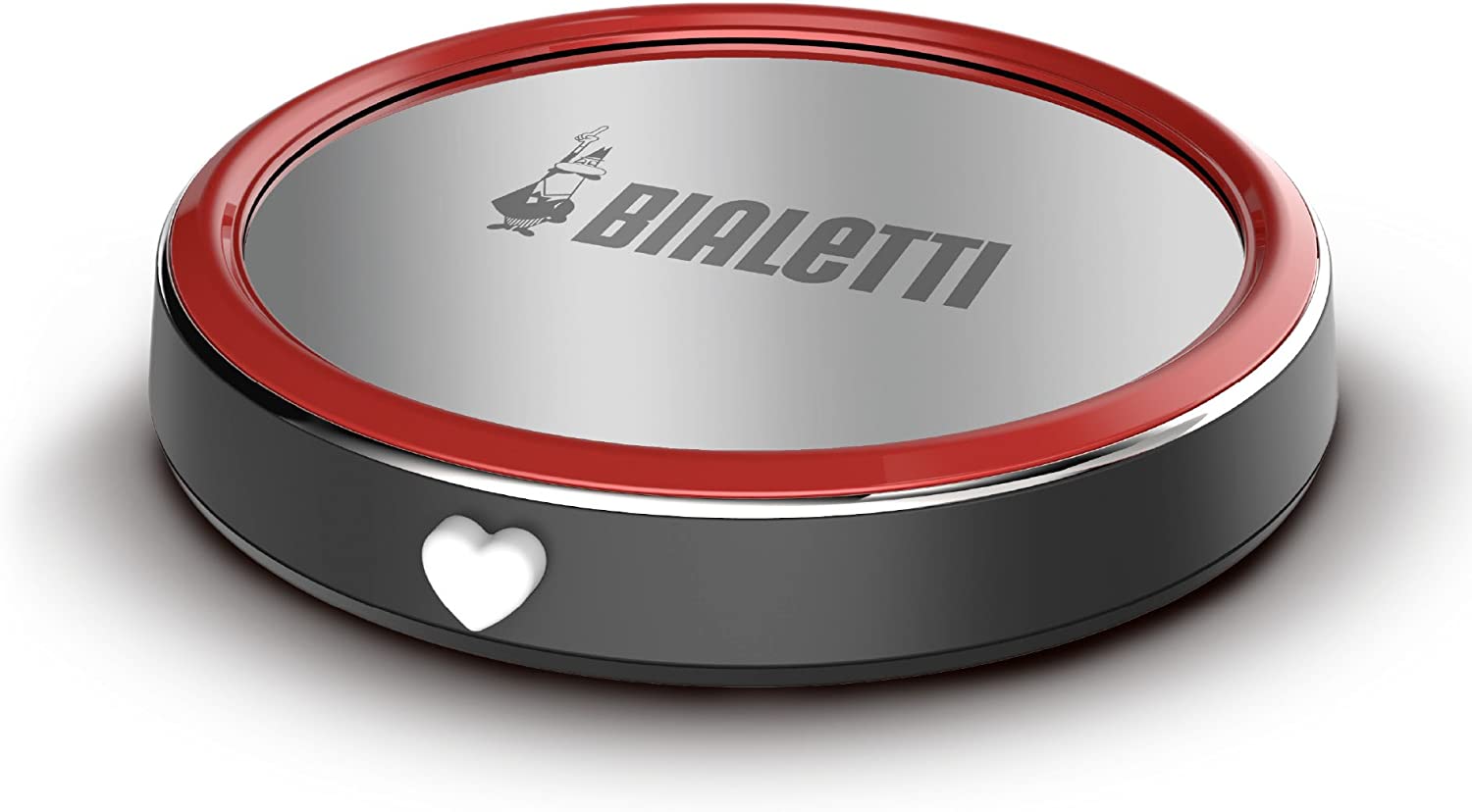 BIALETTI SCALDA TAZZE SC01 SCALDA TAZZINE CUORE ROSSO - 4 TAZZINE