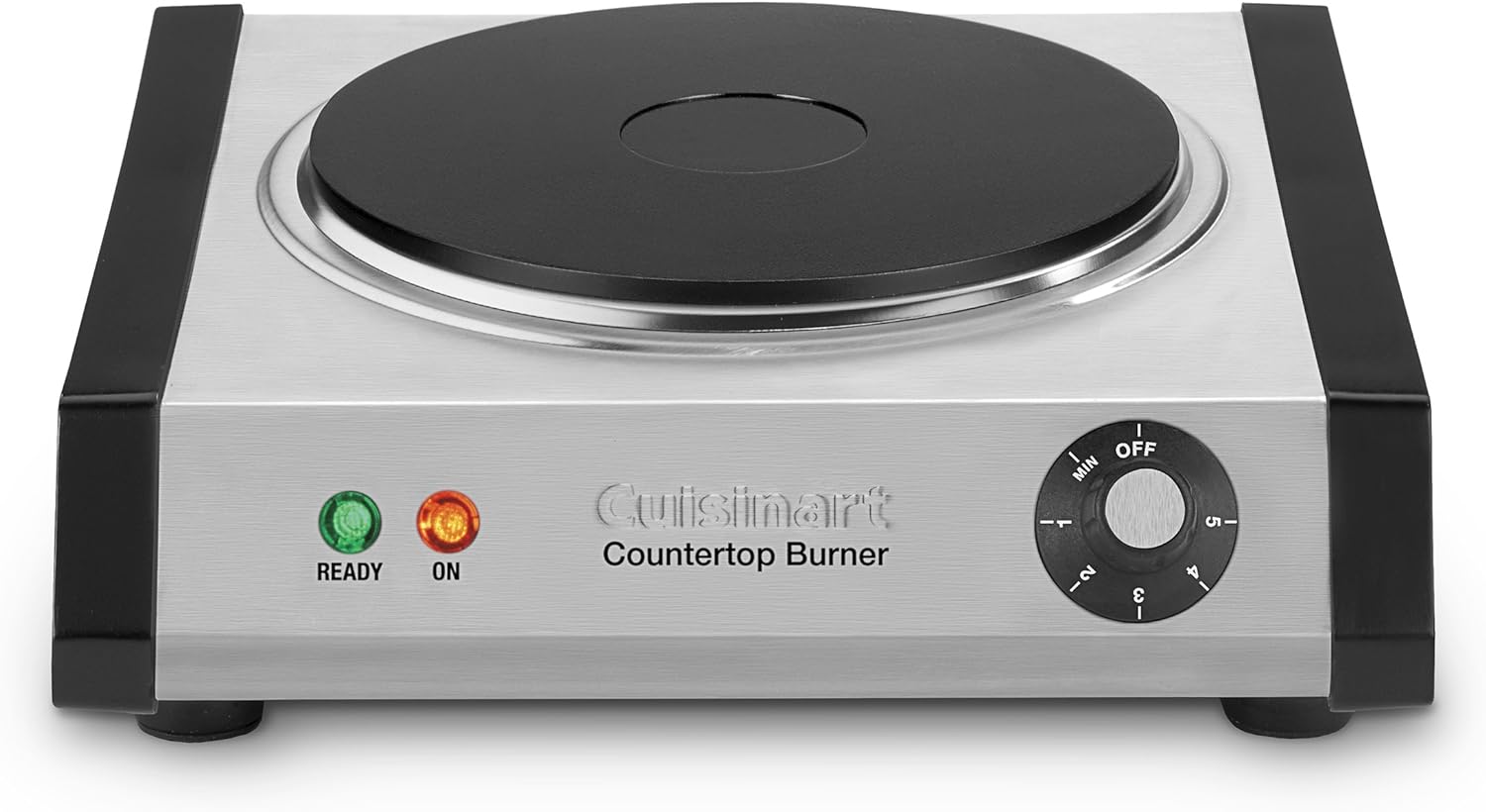 Cuisinart CB-30 Cast Iron Single Burner, Stainless Steel