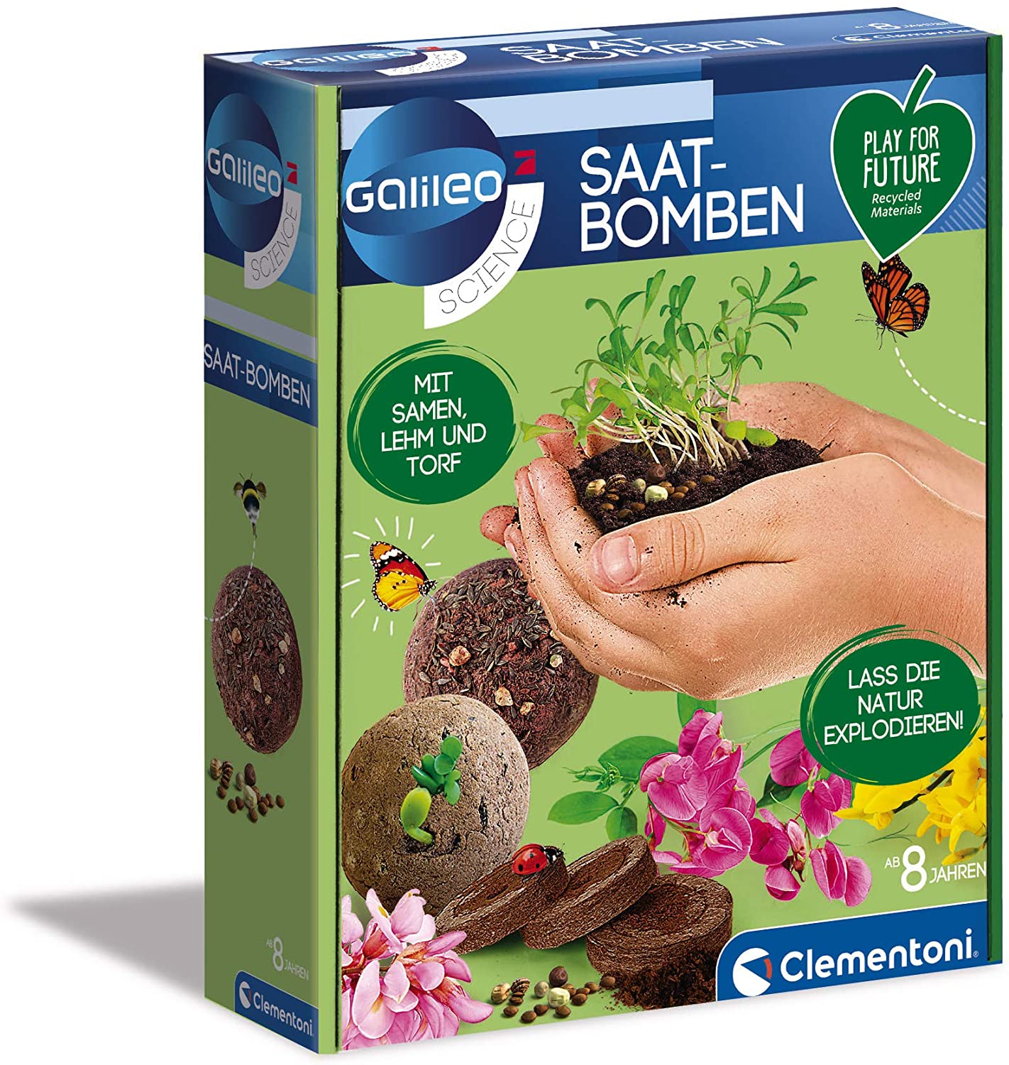 Clementoni 59206 Galileo Play For Future Seed Bombs