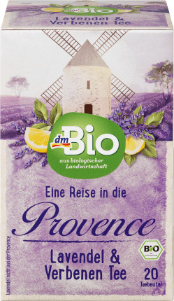 dmBio Herbal tea lavender, verben (20 bags), 40 g