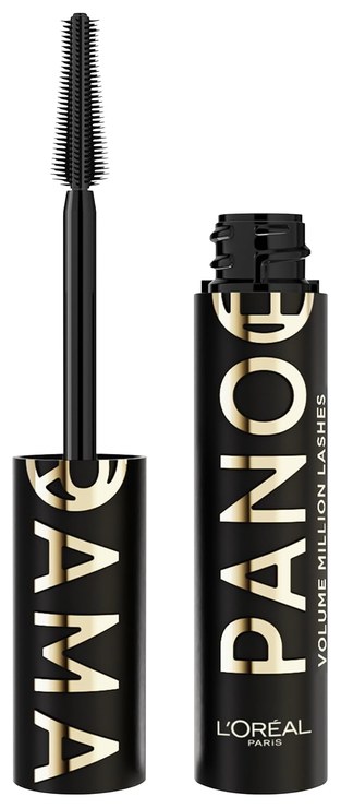 L'Oréal Paris L\'Oréal Paris Mascara, Mascara for Extra Volume, with Panoramic Brush and Panorama Effect, Volume Million Lashes, All Night Black, 1 x 10.5 ml