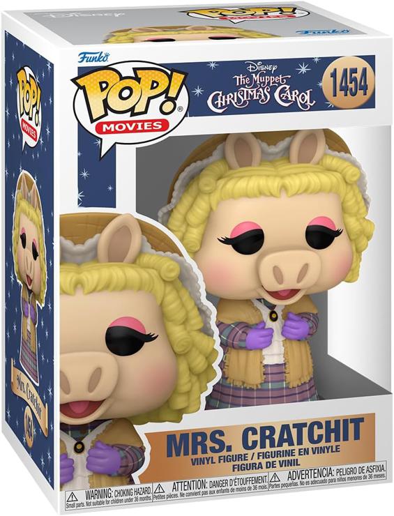 Funko Pop! Disney: The Muppet Festive Carol - Miss Piggy - The Muppets - Vinyl Collectible Figure - Gift Idea - Official Merchandise - Toys For Children and Adults - Movies Fans