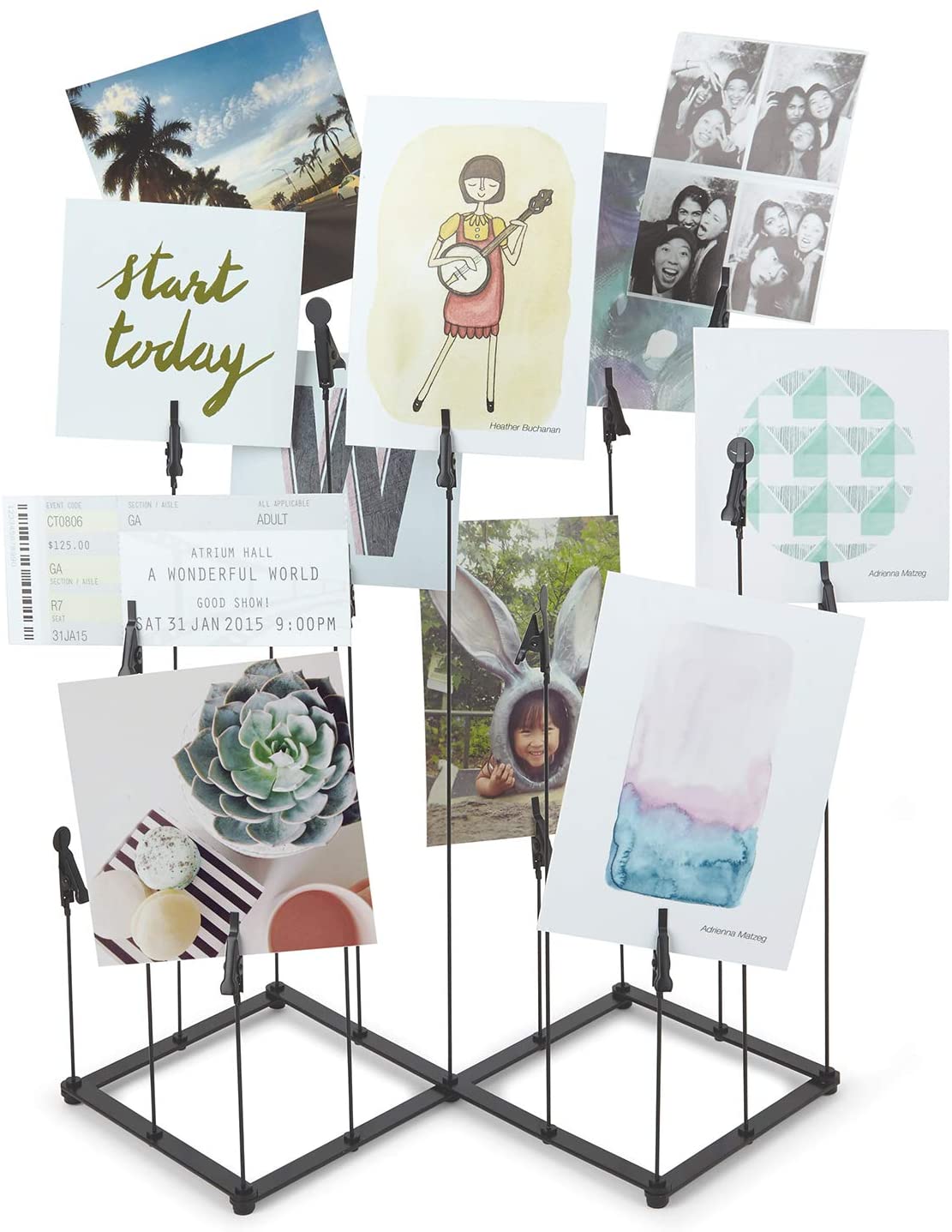 Umbra 315191 040 Crowd Photo Holder – Black Metal 24.13 X 4.445000000000000