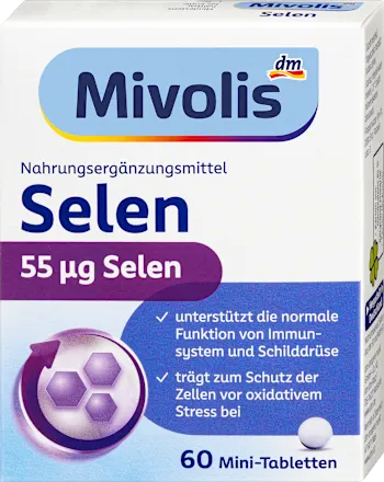 Mivolis Selenium tablets, 60 tablets, 9 g