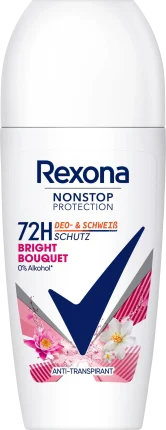 Rexona Antipanspirant DEO Roll-on Nonstop Protection Bright Bouquet, 50 ml