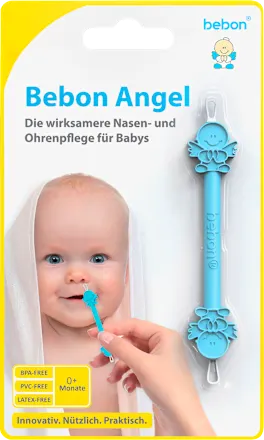 Nose and ear cleaner, blue, 1 pc.