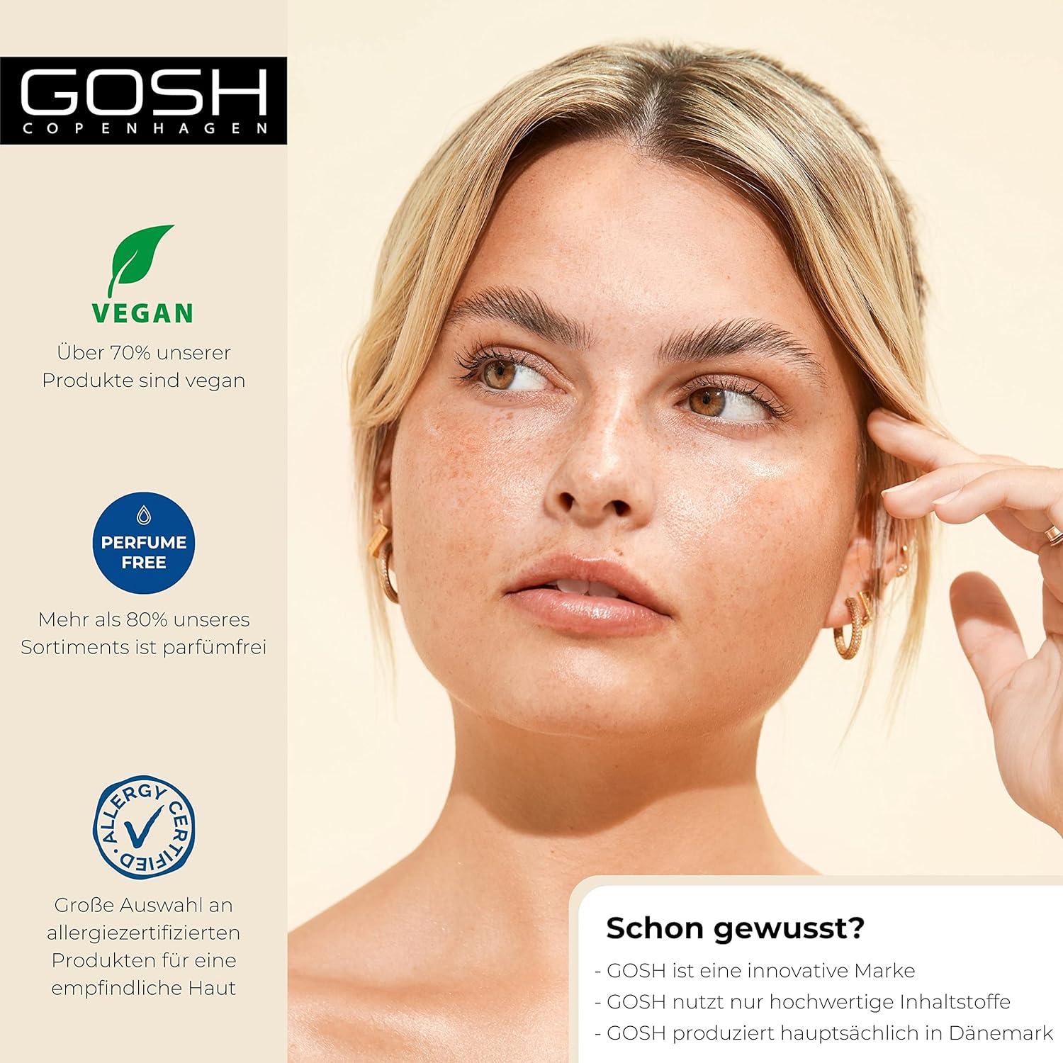 GOSH Matte Eyeliner in Intense Black, Creamy Soft Texture for Easy Application, High Coverage, Ideal for Smokey Eyes, Perfect with Mascara, Vegan & Fragrance-Free, 014 Chocolate Brown