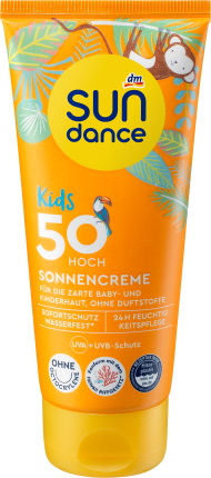 SUNDANCE Sonnencreme Kids, LSF 50, 100 ml