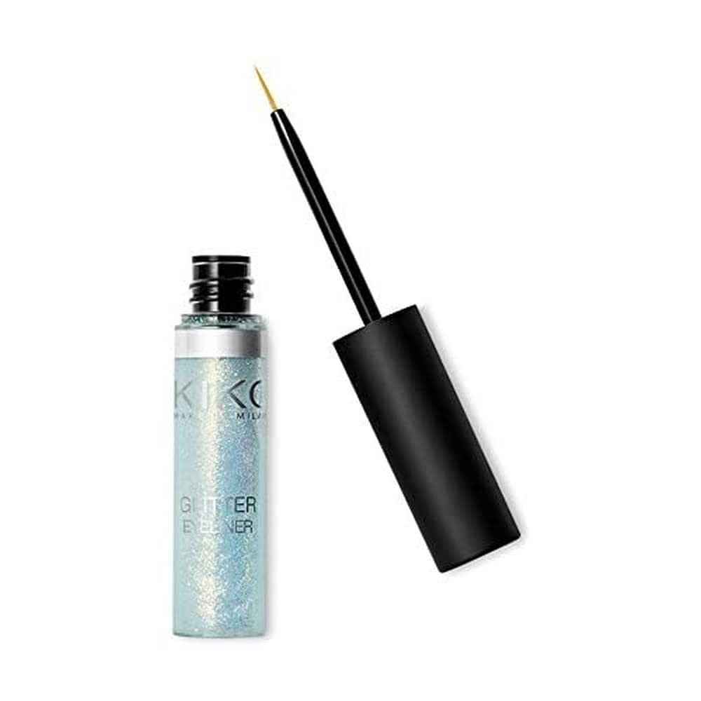 KIKO Milano Glitter Eyeliner 01 | Eyeliner Gel with Glitter, multicolour ‎01