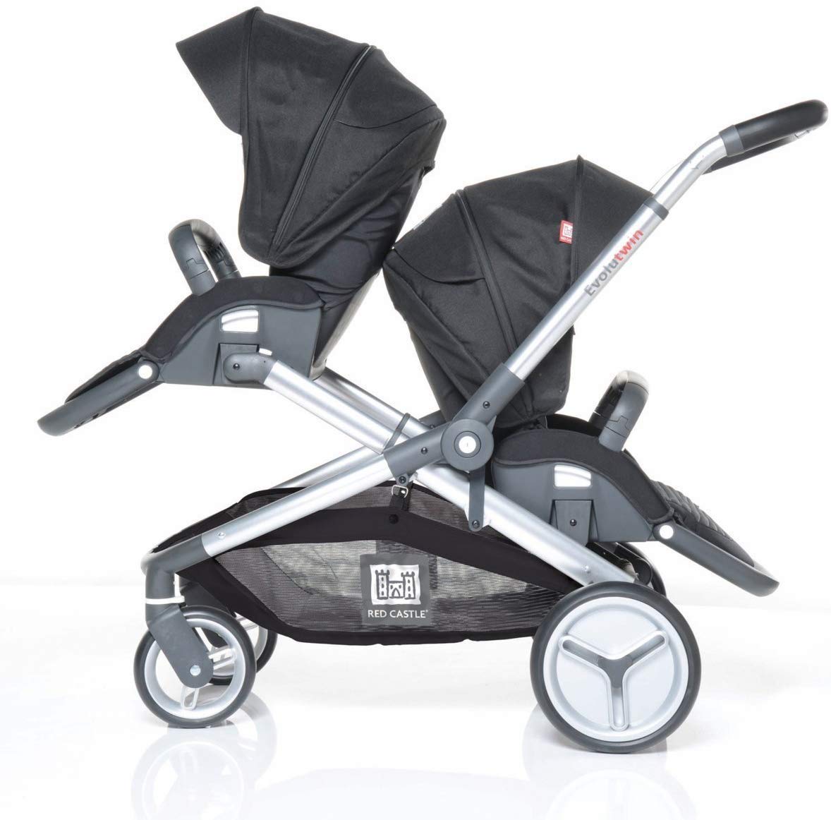 Red Castle 130699 ISOFIX Basis Car Seat SONO Group 0+ for Evolutwin from Birth (0-13 kg) Certification: ECE-R44/04 BaseFix 0+, Black, 4100 g