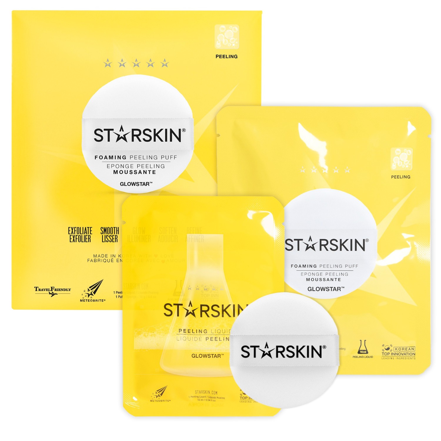 STARSKIN Glowstar™ Foaming Peeling Perfection Puff