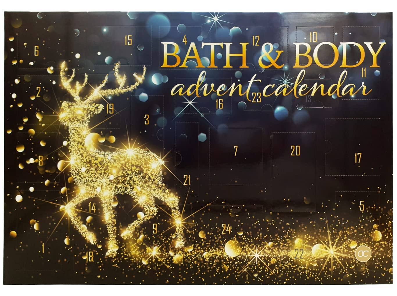 matrasa Cosmetics & Body Care Advent Calendar for Women Glitter Deer - Christmas Ca, ‎glitter