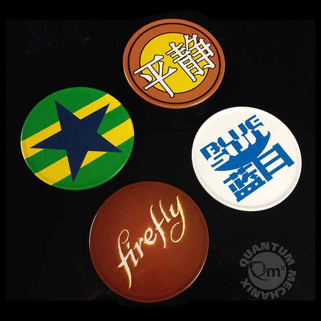 Animewild Firefly/Serenity Tin Coasters Set of 4