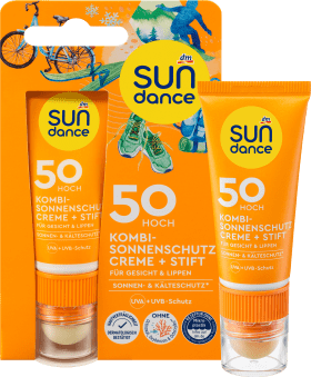SUNDANCE Sun protection station wagon face cream + pen, LSF 50, 20 ml