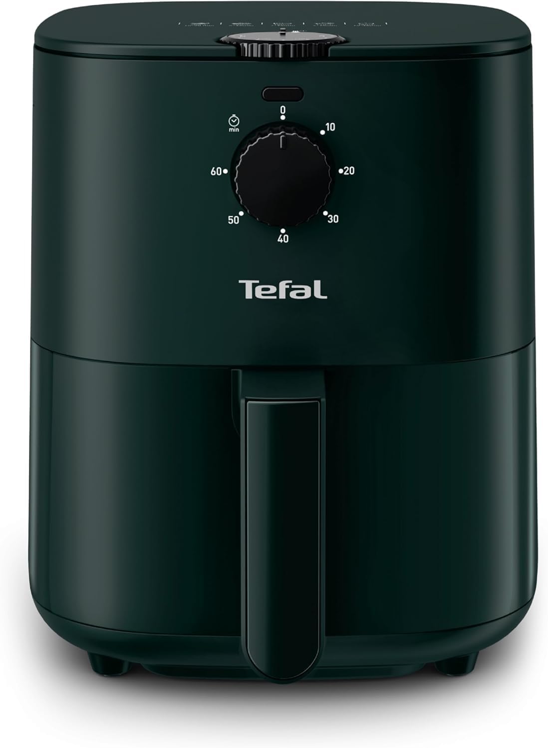 Tefal EY1303 Easy Fry Essential Hot Air Fryer, 3.5L Capacity, Energy Saving, Adjustable Temperature Control, Timer, Non-Stick Coating, Compact, Forest