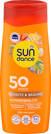 Sun Milk Protection & Tan SPF 50, 200 ml