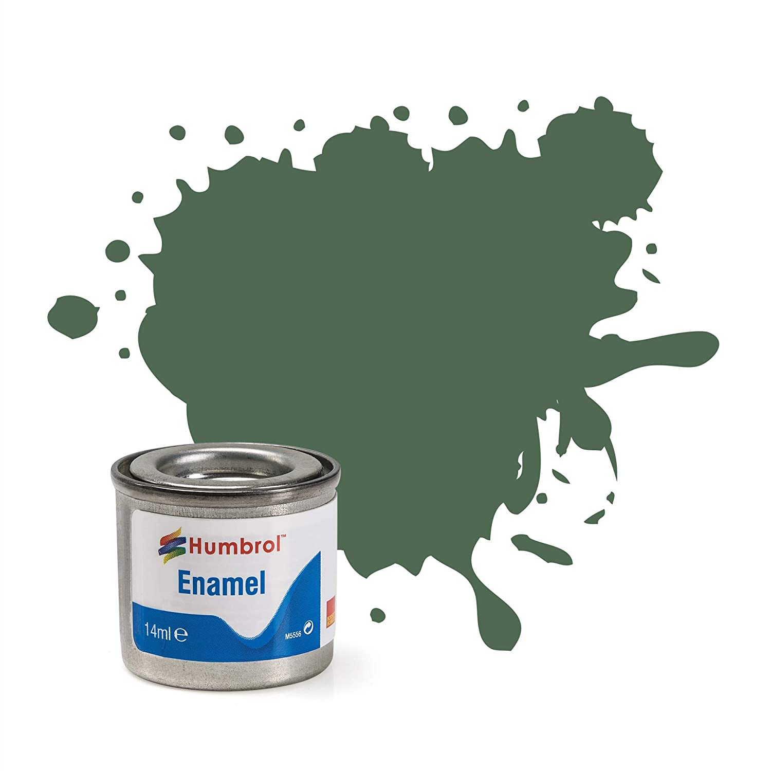 Humbrol Model Paint No. 076 Matt Uniform Green AA0847