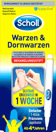 Scholl Behandlungsstift Warzen und Dornwarzen, 2 g